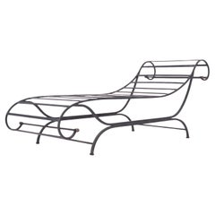 Chaise Longue in acciaio