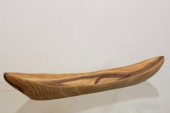 Distinctive Vallauris Grandjean Jourdan Wood Grain Ceramic Platter, France