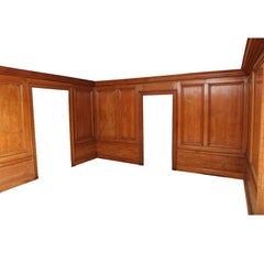 Distinguish 18th Century English Knotty Pine Panel Room