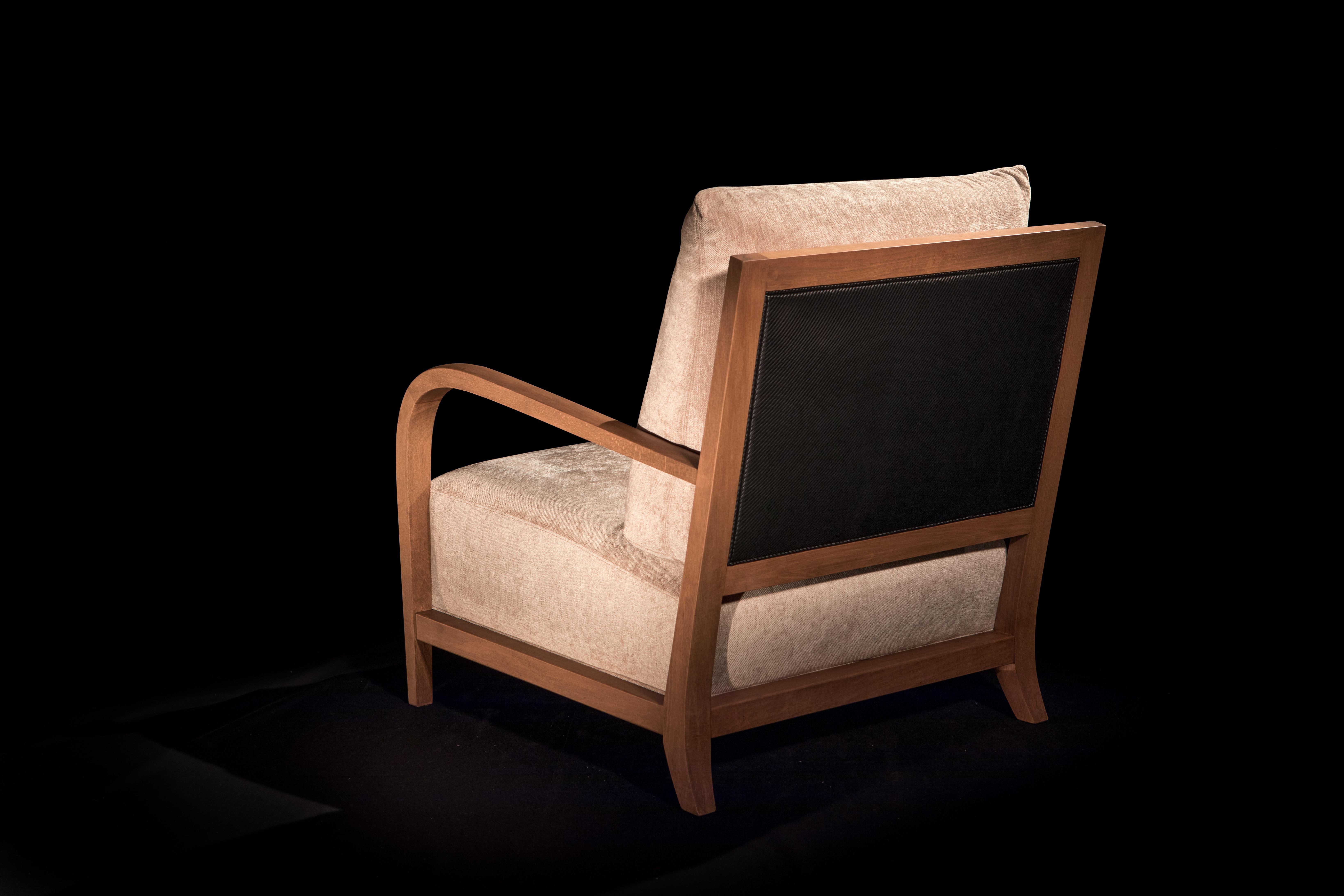 Distinta Armchair, Modern Design Wooden Armchair For Sale 1