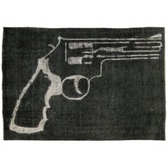 2nd Amendment Vintage Overdyed Rug