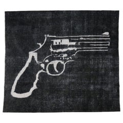 Tapis surdimensionné Vintage 2nd Amendment