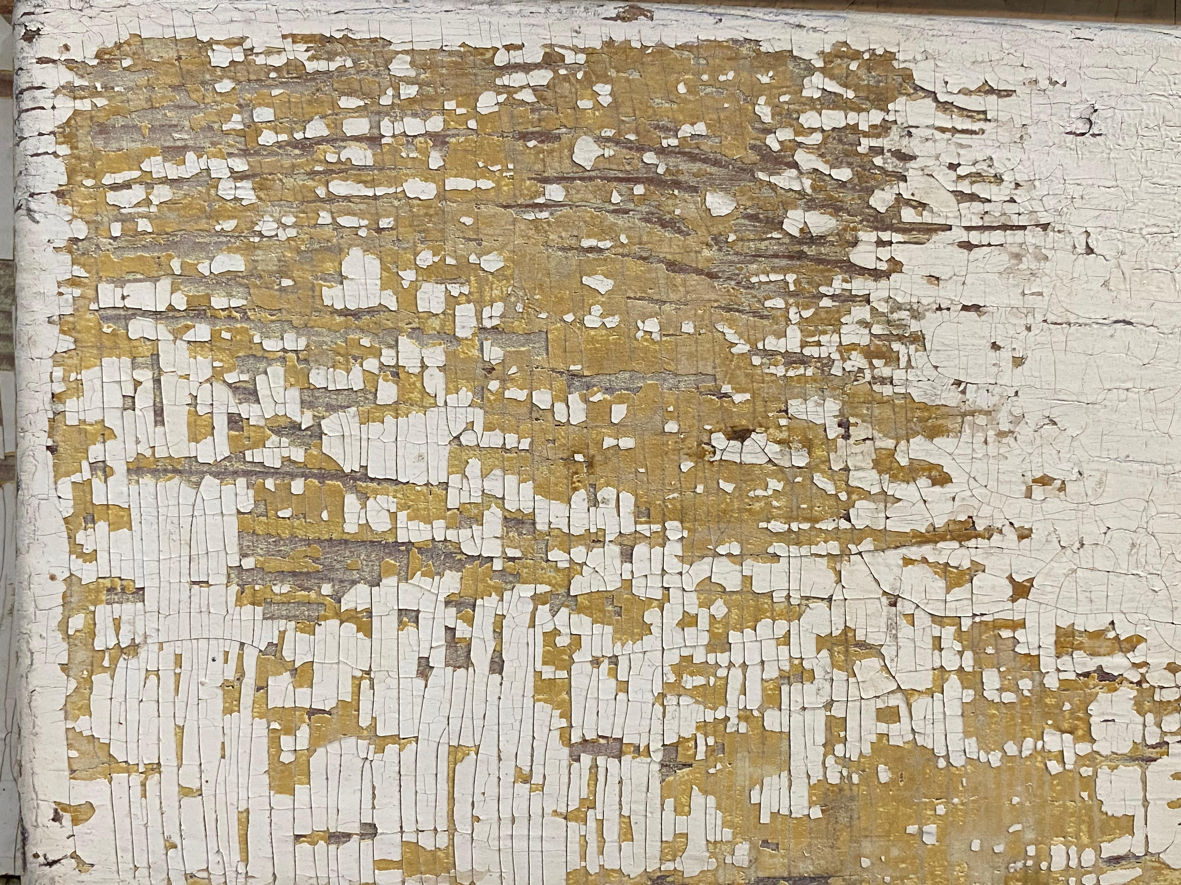 Distressed und verwitterte große Edelstahlplatte Land Küche Arbeitstisch im Angebot 12