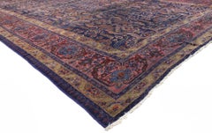 Oversized Antique Persian Bibikabad Rug, Hotel Lobby Size Carpet