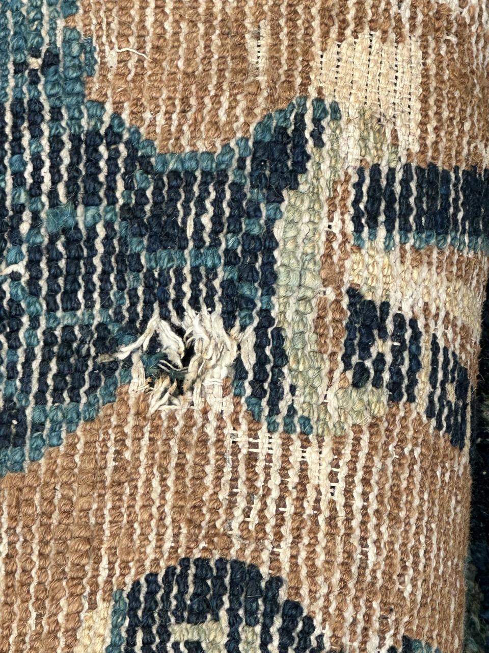 Distressed antique Chinese rug For Sale 12