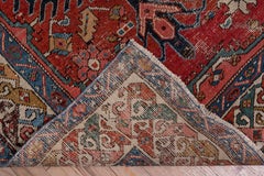 Distressed Antique Heriz Runner, circa 1890s