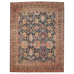 Distressed Antique-Indian Agra Rug with Modern Traditional Arts & Crafts Style