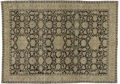 Distressed Antique Indian Agra with Modern Industrial Style