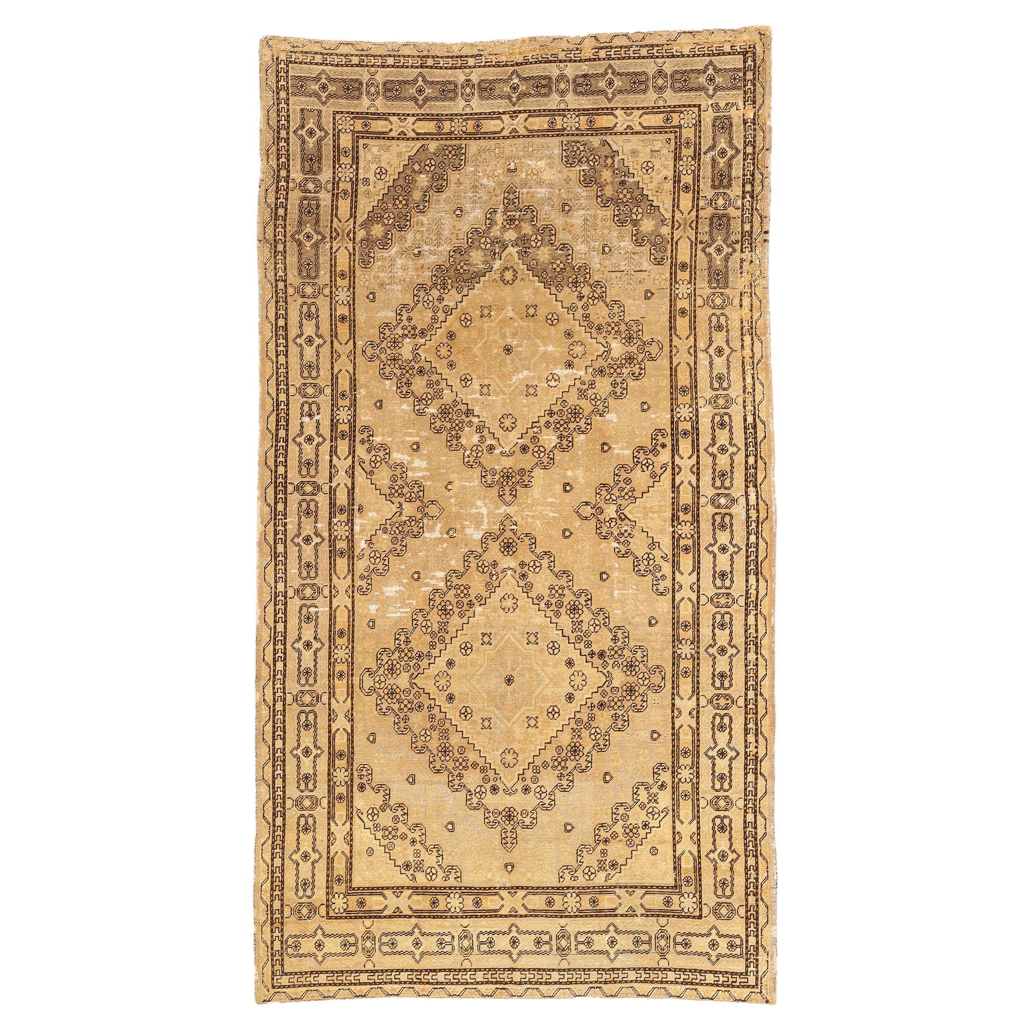1900's Turkestan Khotan Rug with Traditional Style