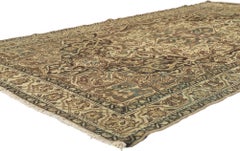 Antique Persian Bakhtiari Rug, Timeless Elegance Meets Masculine Sophistication