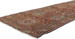 Distressed Antique Persian Bakhtiari Runner