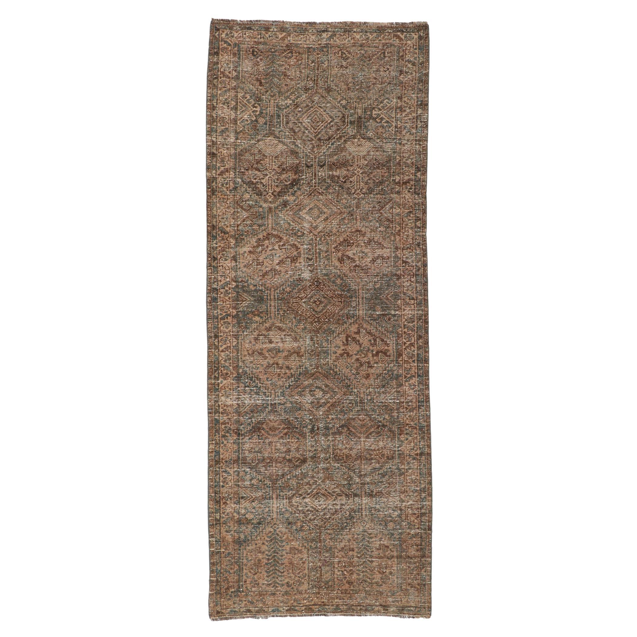 Tapis de couloir persan ancien Malayer en vente