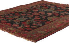 Late 19th Century Antique Persian Serapi Carpet with Traditional Style
