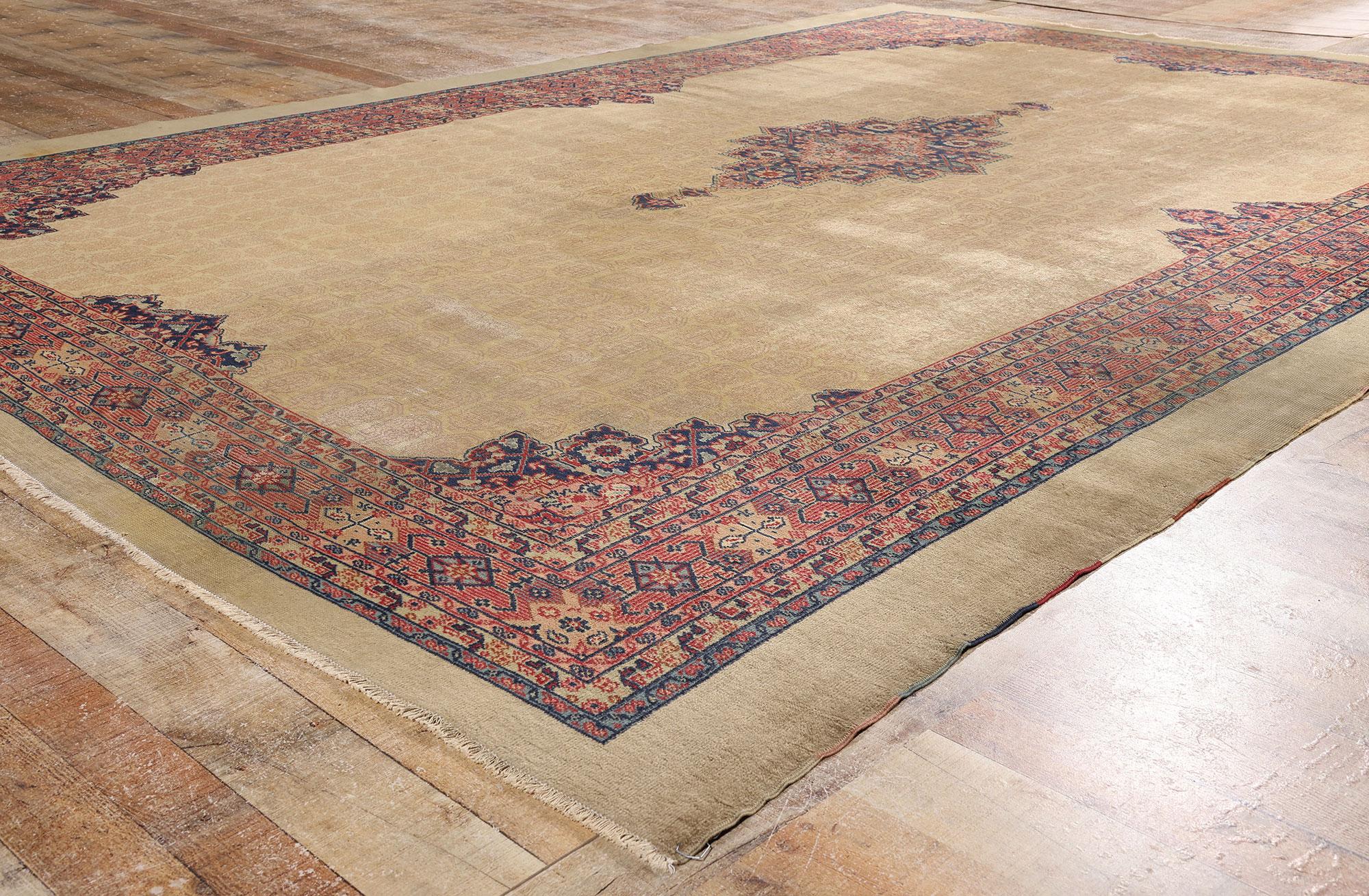 Tappeto Sivas Turco Antico Distrutto, 09'05 X 13'05 in vendita 1