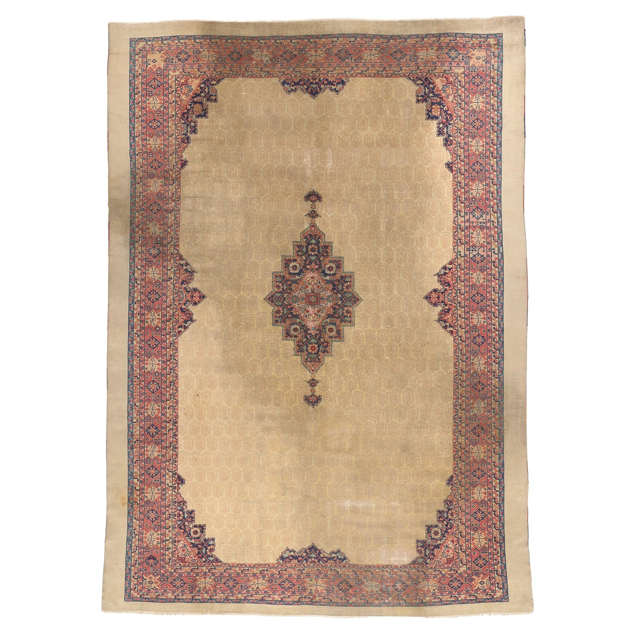Tappeto Sivas Turco Antico Distrutto, 09'05 X 13'05 in vendita