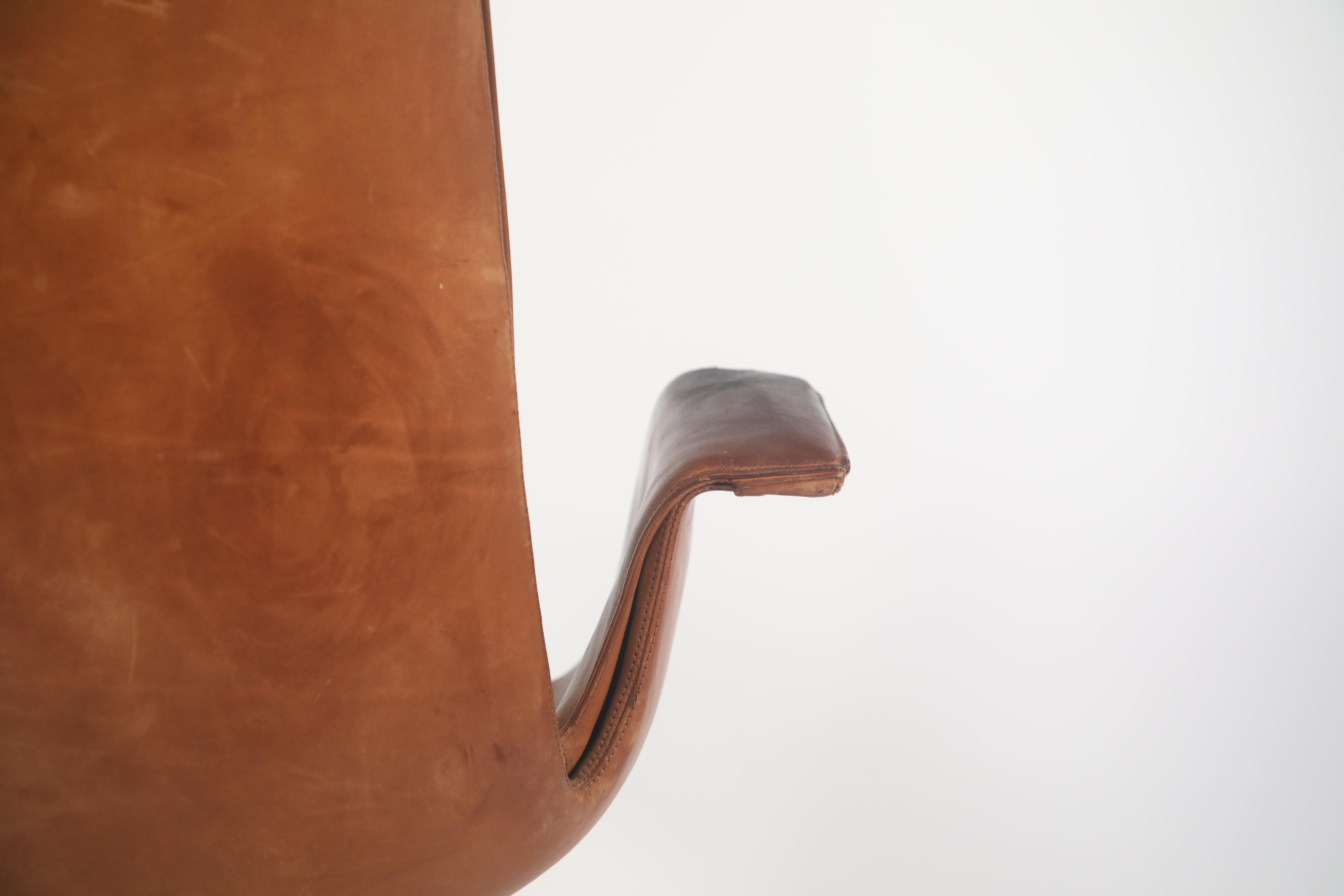 Distressed Bird Chairs by Preben Fabricius & Jørgen Kastholm for Alfred Kill 12