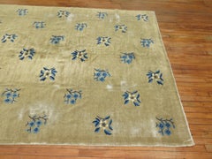 Distressed Chinese Peking Rug