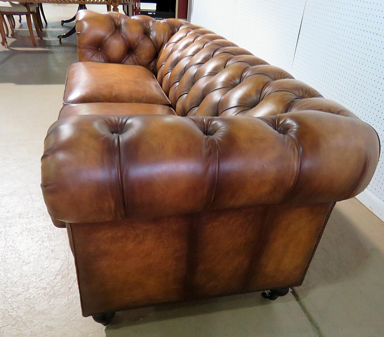 distressed chesterfield sofa