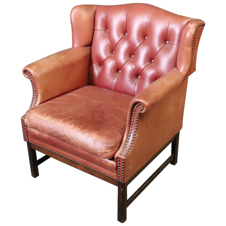 Genuine Leather Club Chair Odditieszone