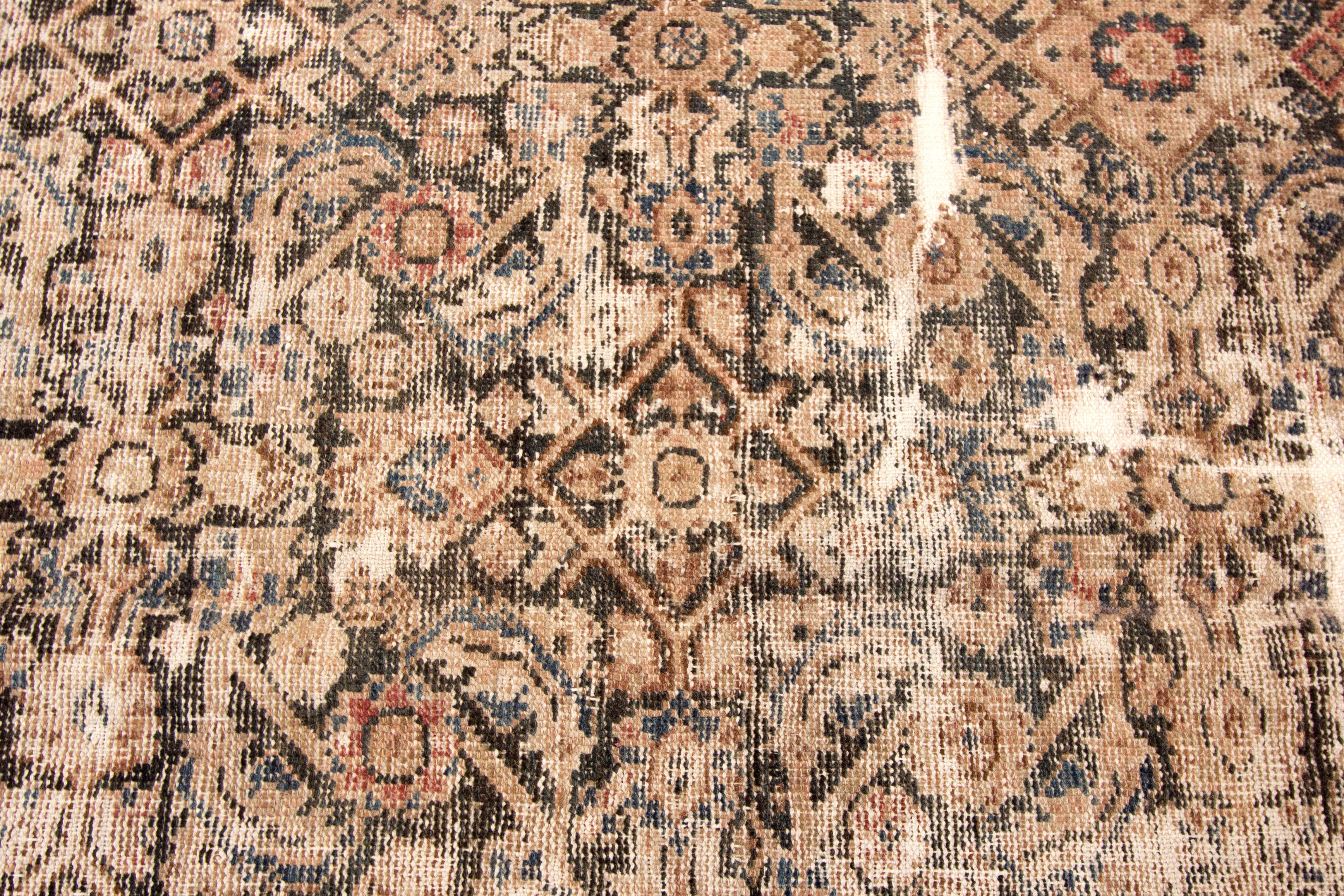 Wool Distressed Malayer Gallery Rug