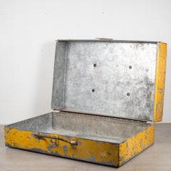 Distressed Metal Toolbox, circa 1940