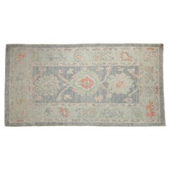 Used Distressed Oushak Rug