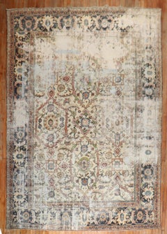 Distressed Persian Mahal Rug