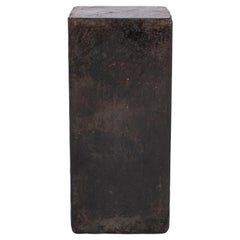 Distressed Riverstone Side Table