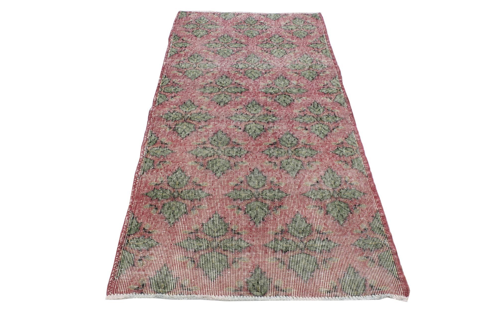 51918 Distressed Vintage Turkish Sivas Runner with Traditional English Tudor Cottage Style 02'10 x 06'02. Warm and inviting, this hand knotted wool distressed vintage Turkish Sivas runner awakens the soul with its understated elegance and