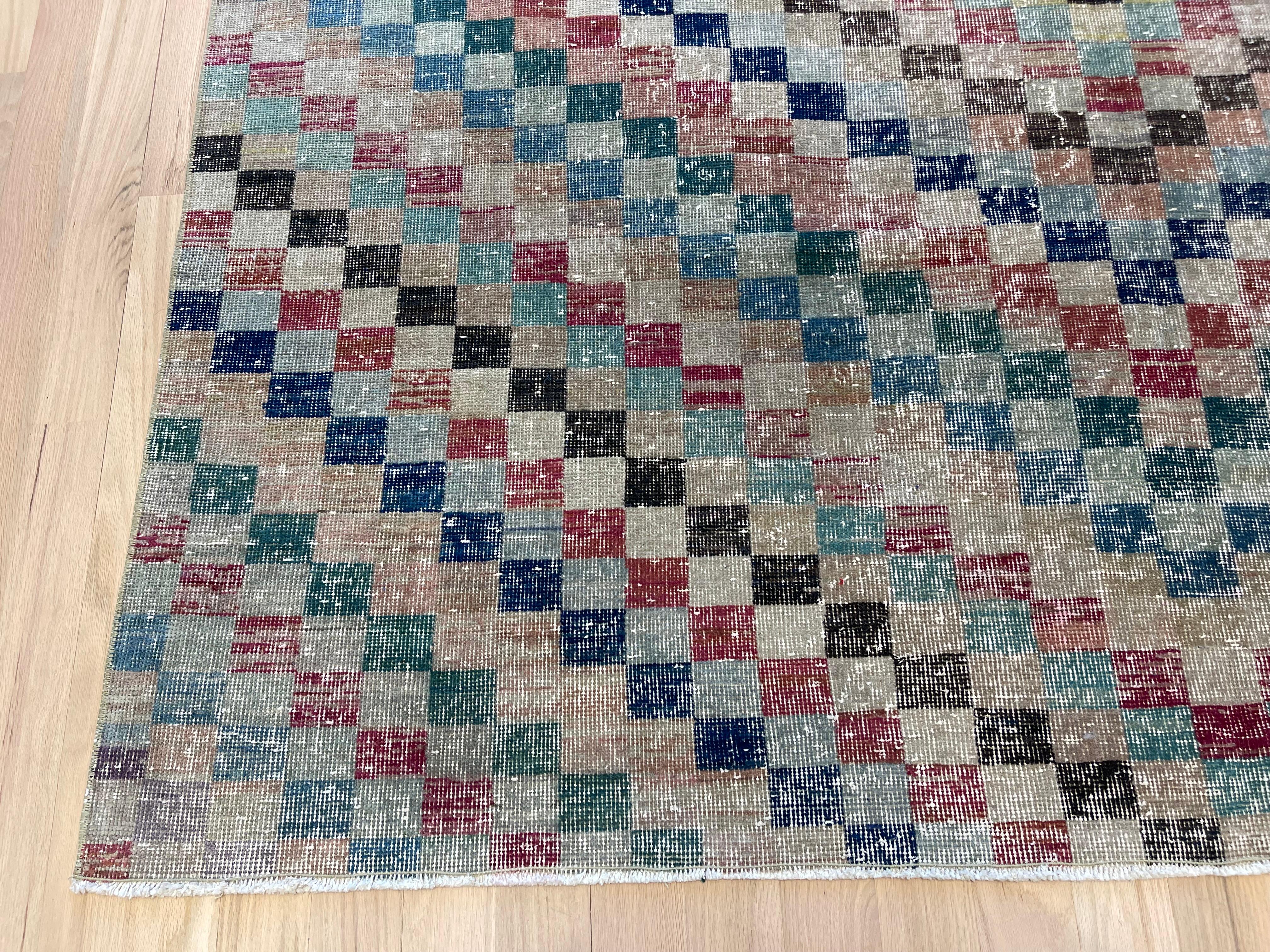 Distressed Turkish Rug  For Sale 1