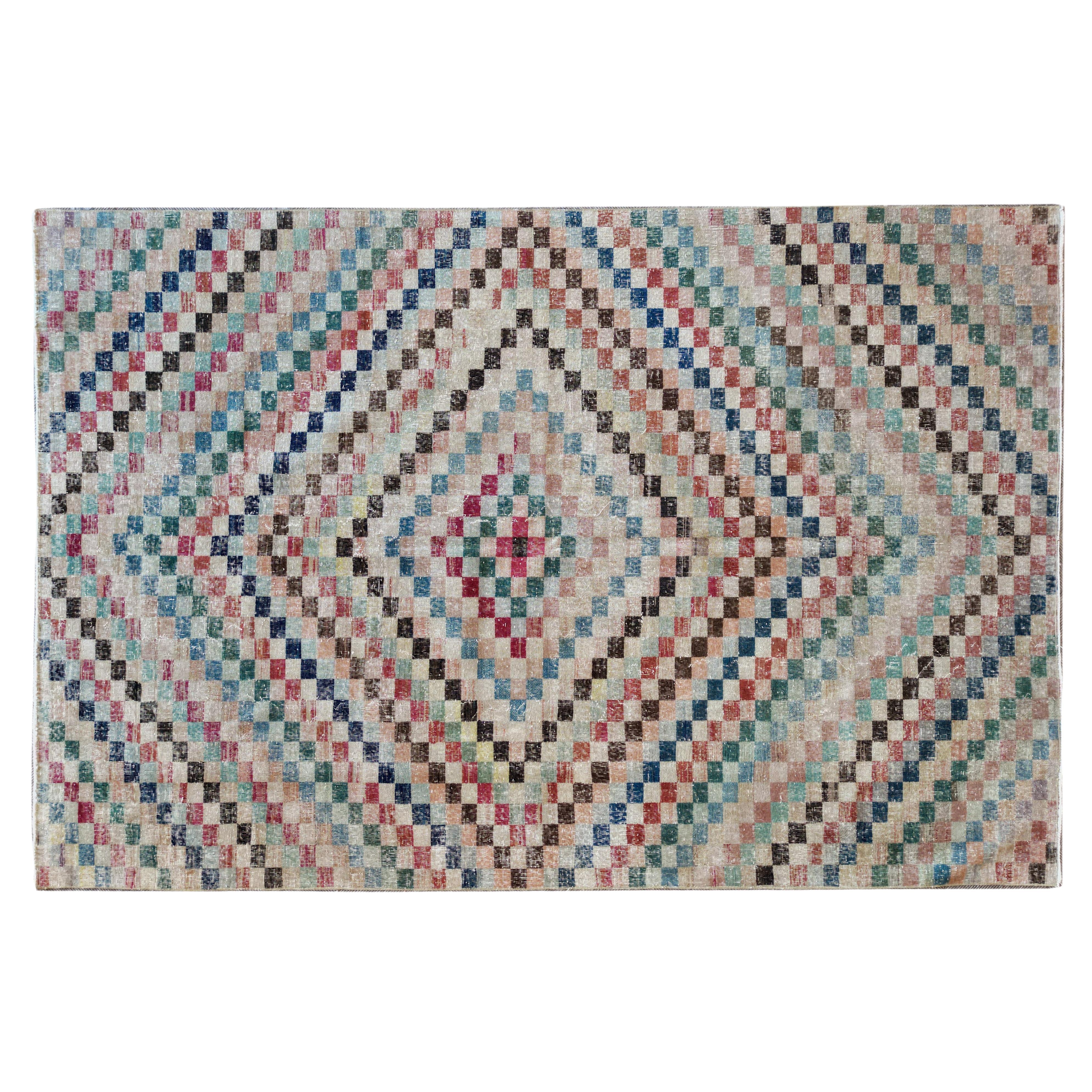 Distressed Turkish Rug  For Sale