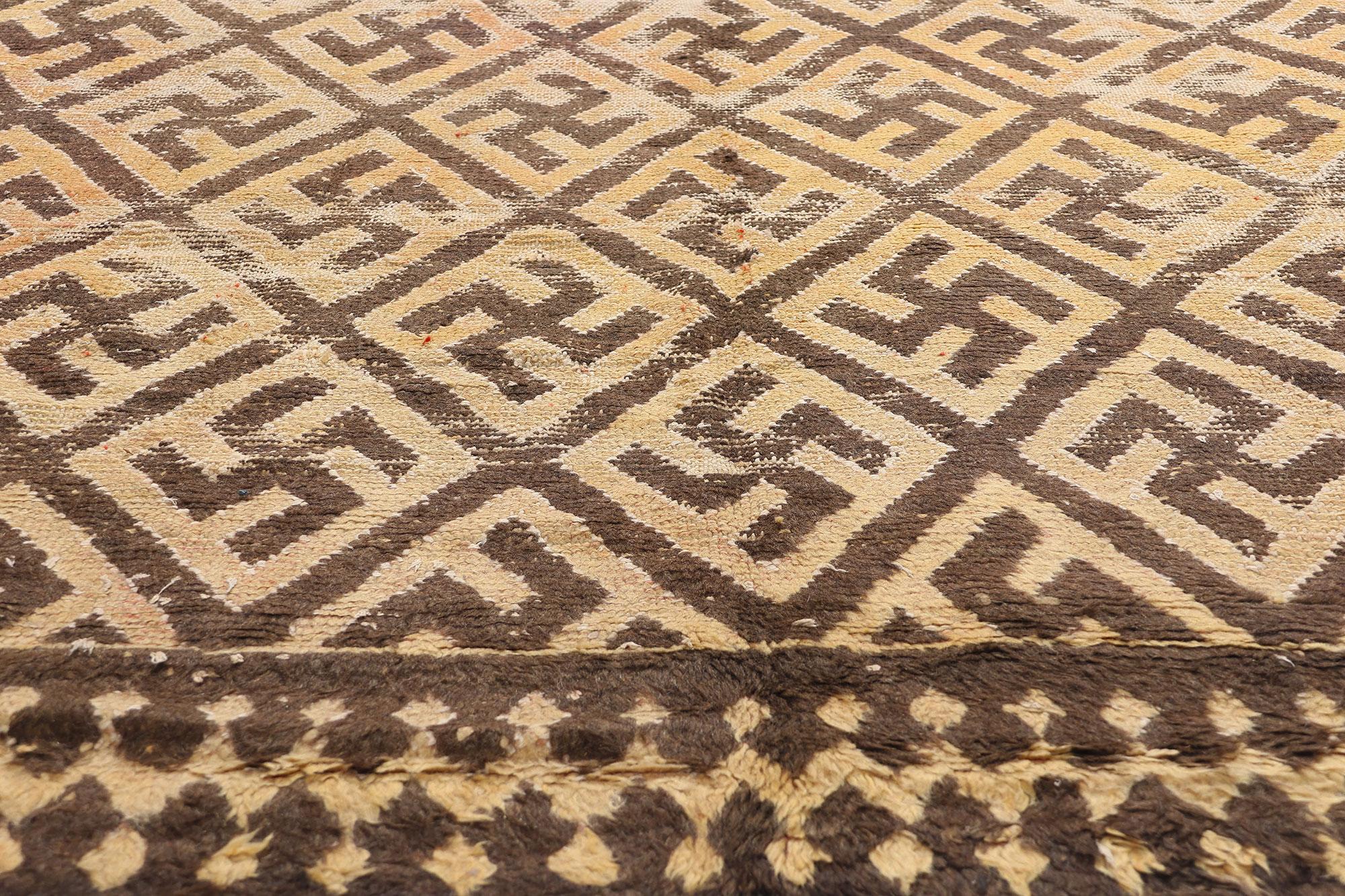 Alfombra marroquí bereber Taznakht de 1950 siglo XX en venta