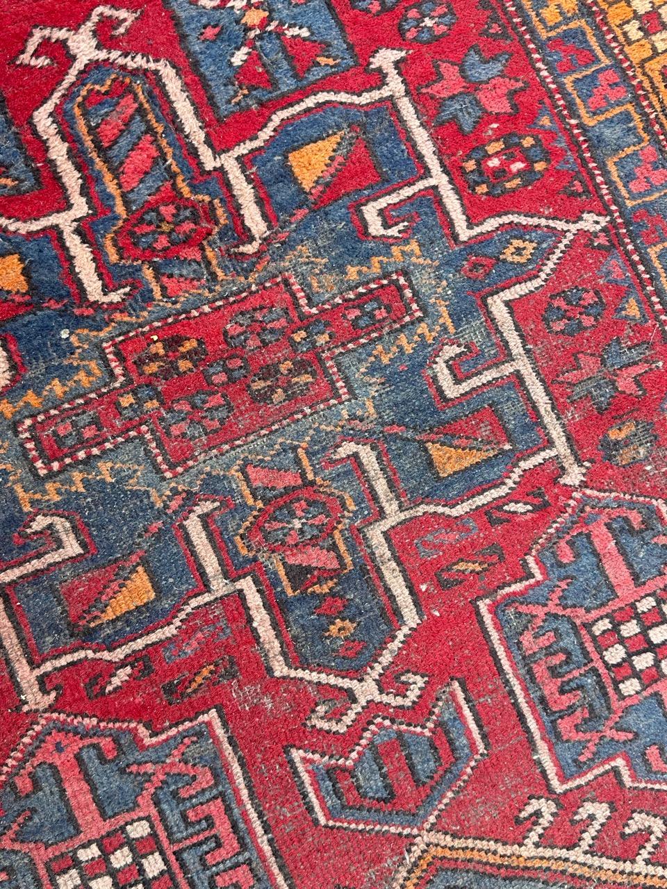 Runner Karaje vintage invecchiato in vendita 3