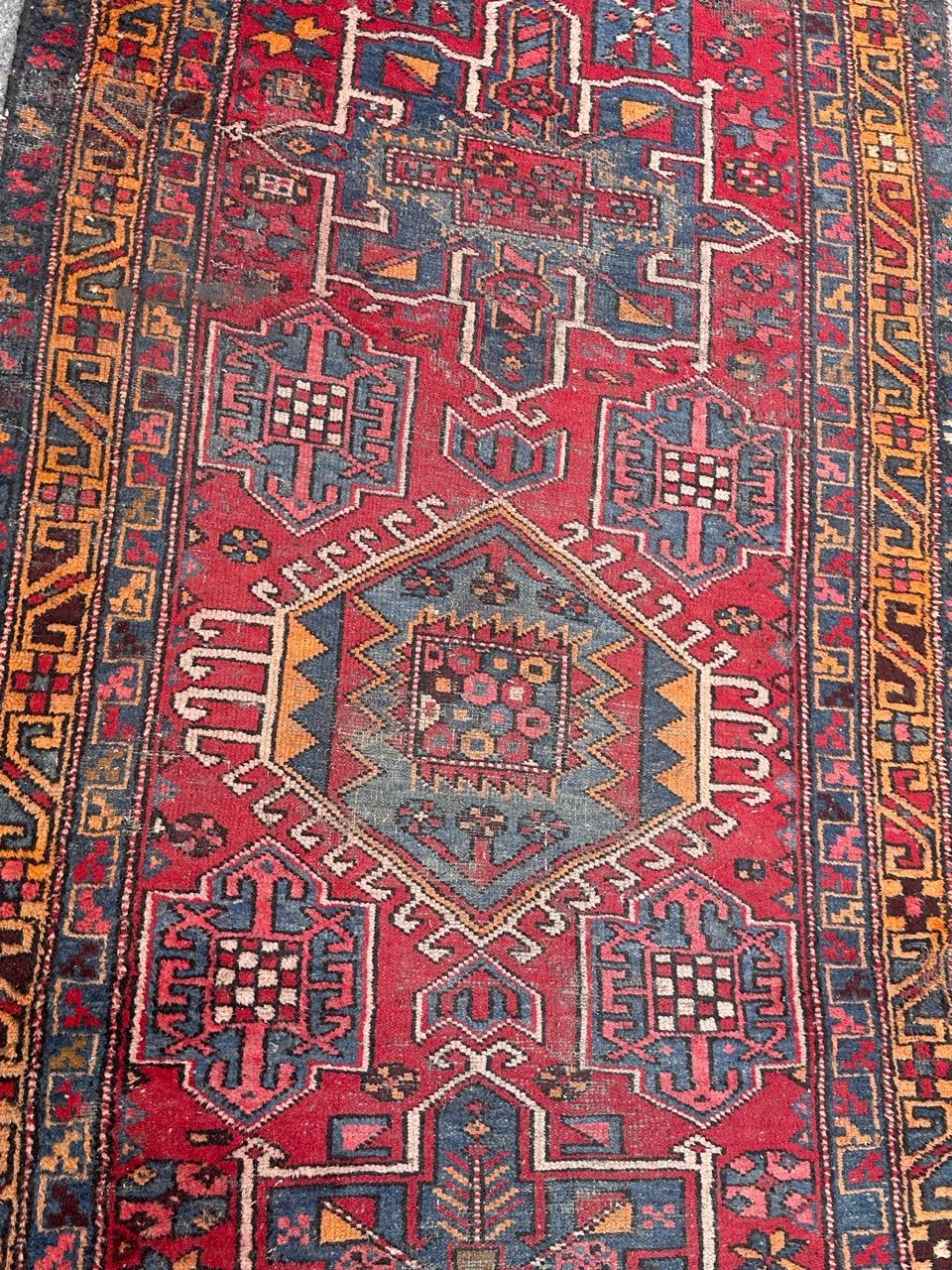 Lana Runner Karaje vintage invecchiato in vendita