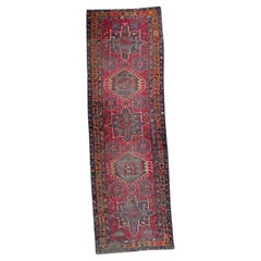 Distressed vintage Karaje runner