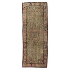Traves de Mesa Persa Hamadan Vintage Desgastado
