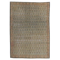 Persischer Qum-Teppich im Vintage-Stil im Used-Look
