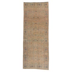 Persischer Täbris-Teppich im Vintage-Stil im Used-Look, Nostalgischer Charme trifft auf entspannte Raffinesse