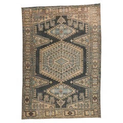 Distressed Vintage Persian Viss Rug