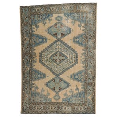 Vintage-Worn Persian Viss Rug, Relaxed Refinement Meets Nomadic Enchantment