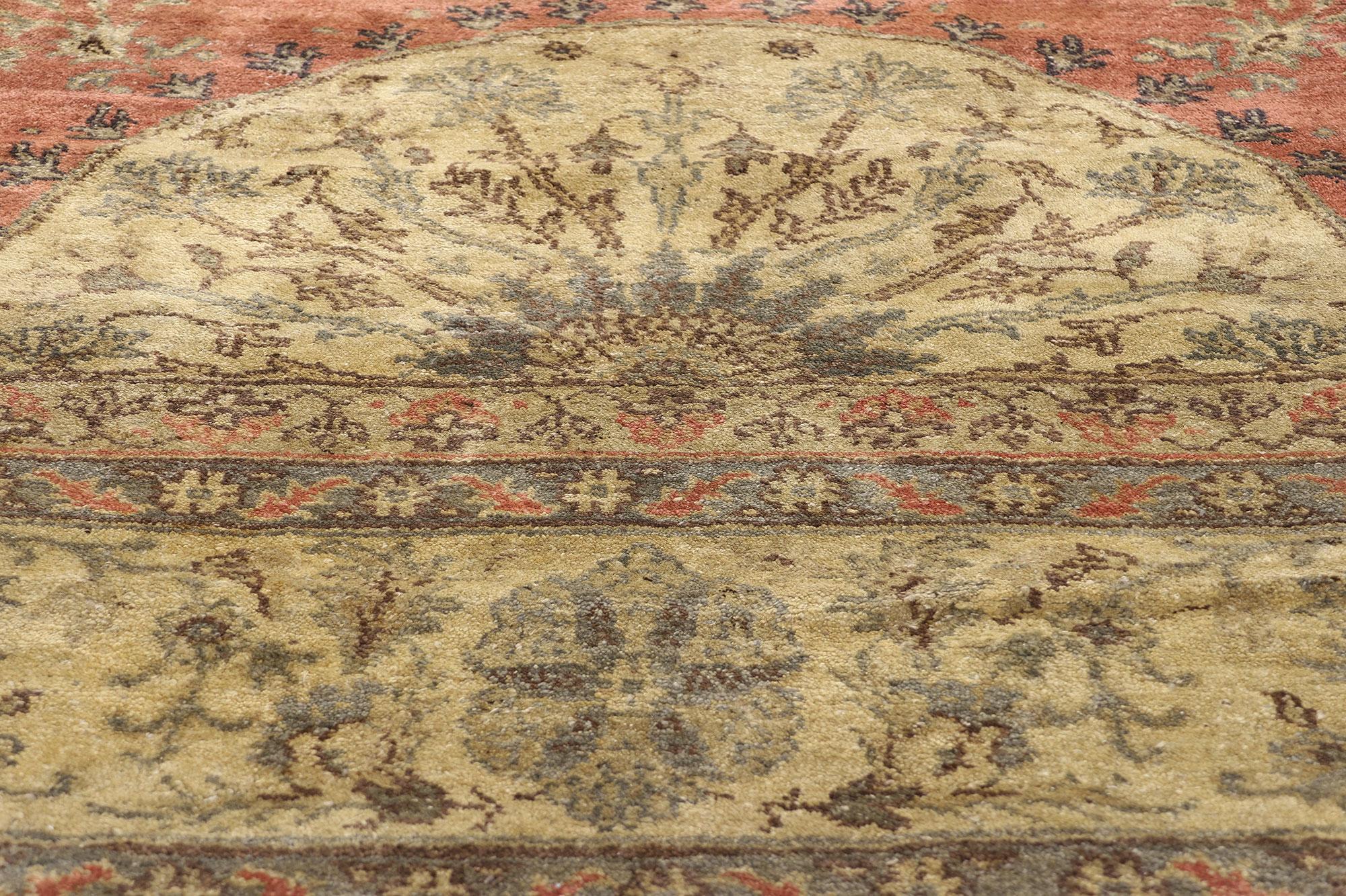 Alfombra turca Oushak de 1960 de estilo tradicional en Bueno estado para la venta en Dallas, TX