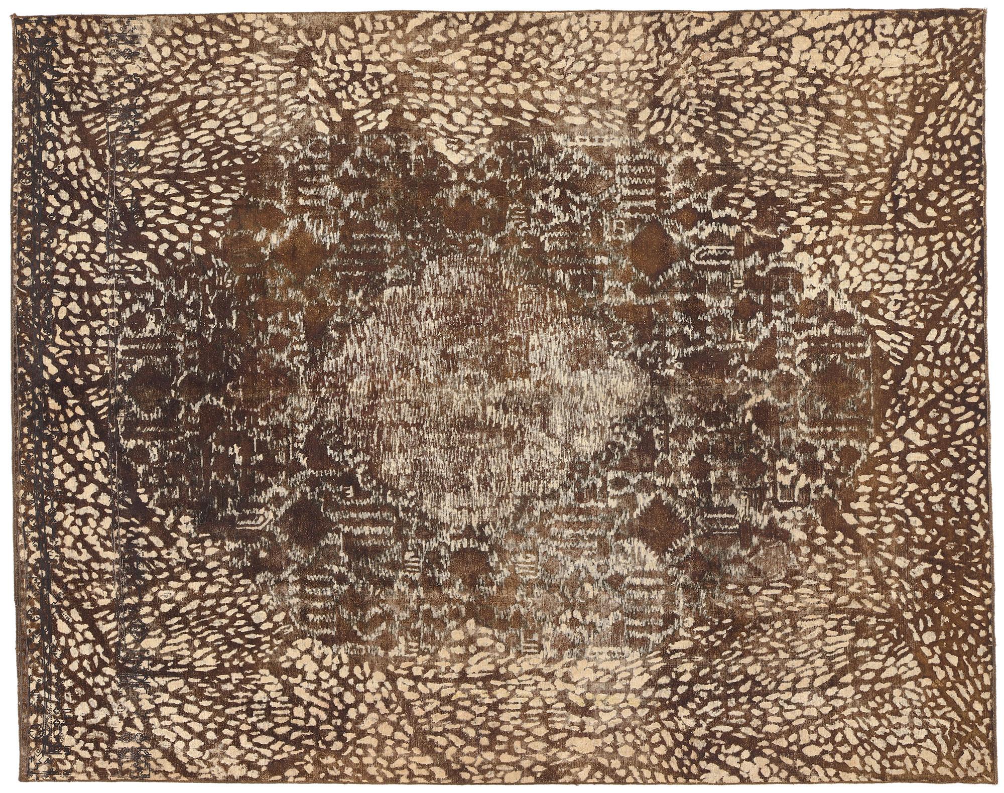 Tapis turc vintage, design biophilique et style moderne organique en vente 2