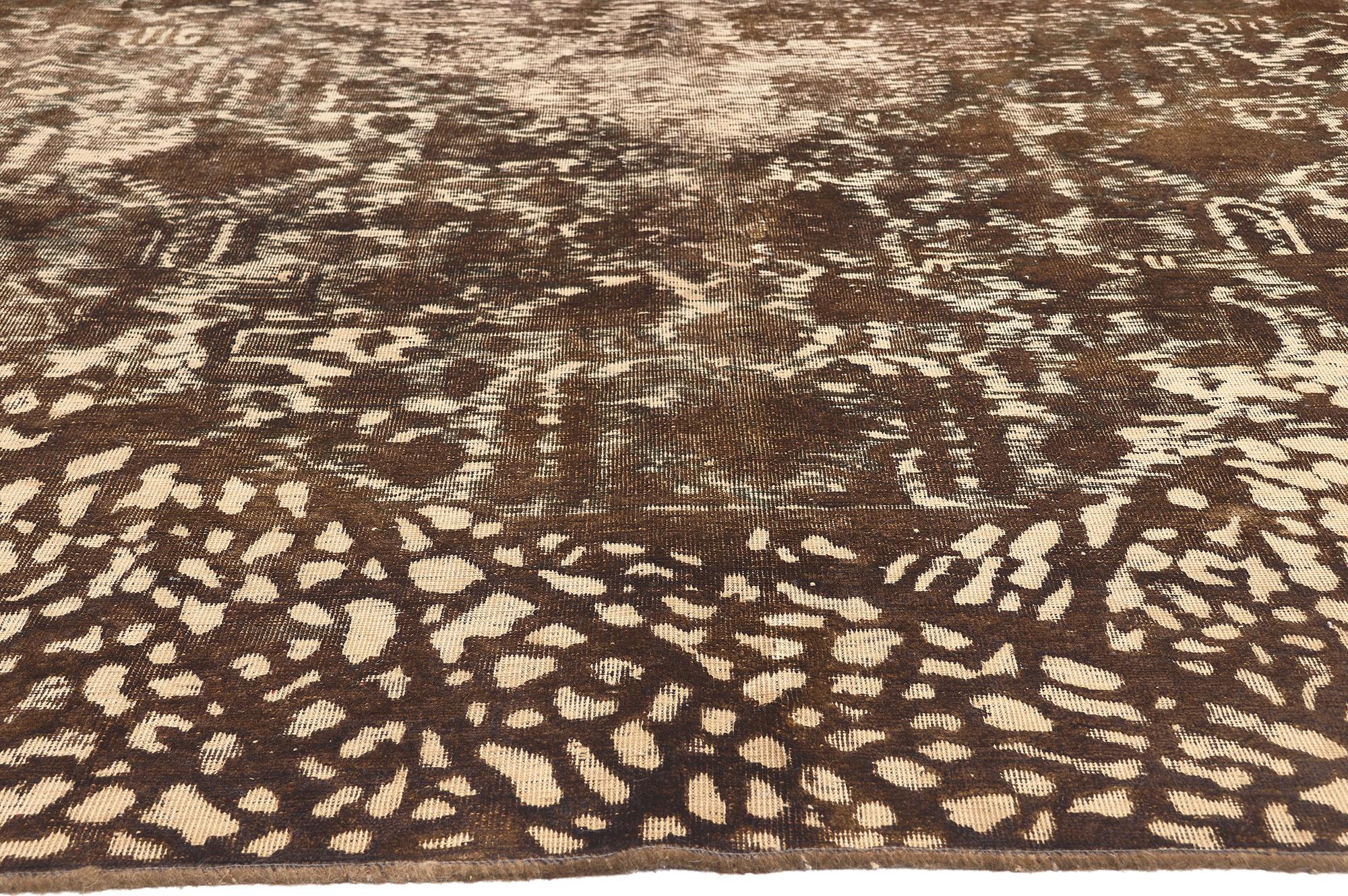 Turc Tapis turc vintage, design biophilique et style moderne organique en vente