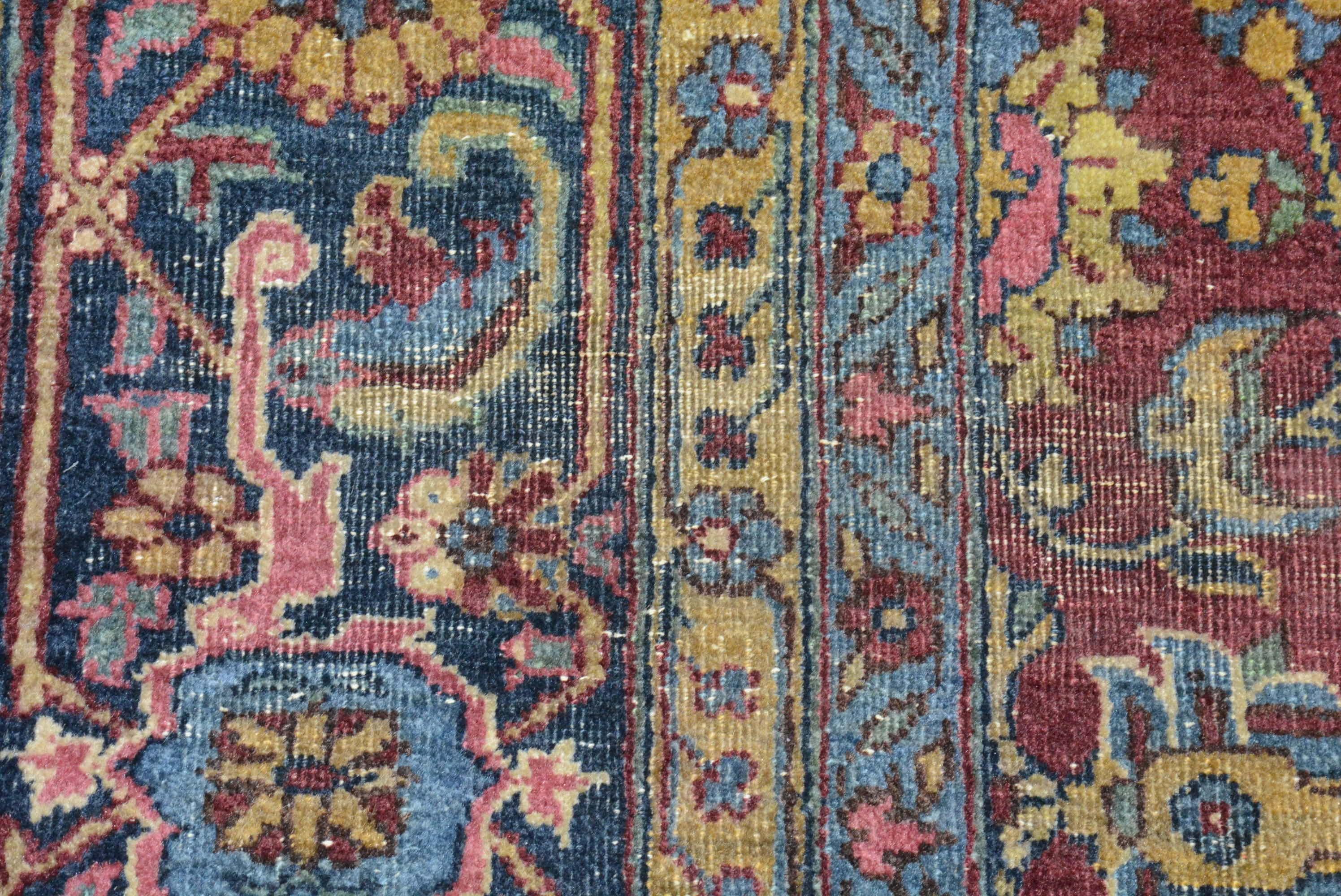 Distressed Vintage Turkish Sivas Carpet For Sale 3