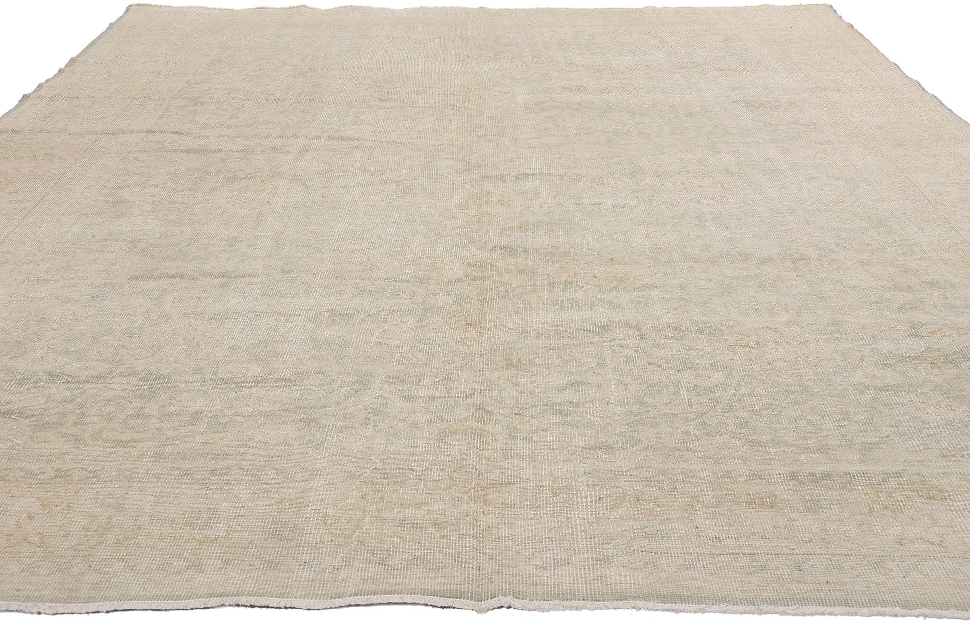 Aesthetic Movement 1950's Turkish Sivas Carpet with Modern Style For Sale