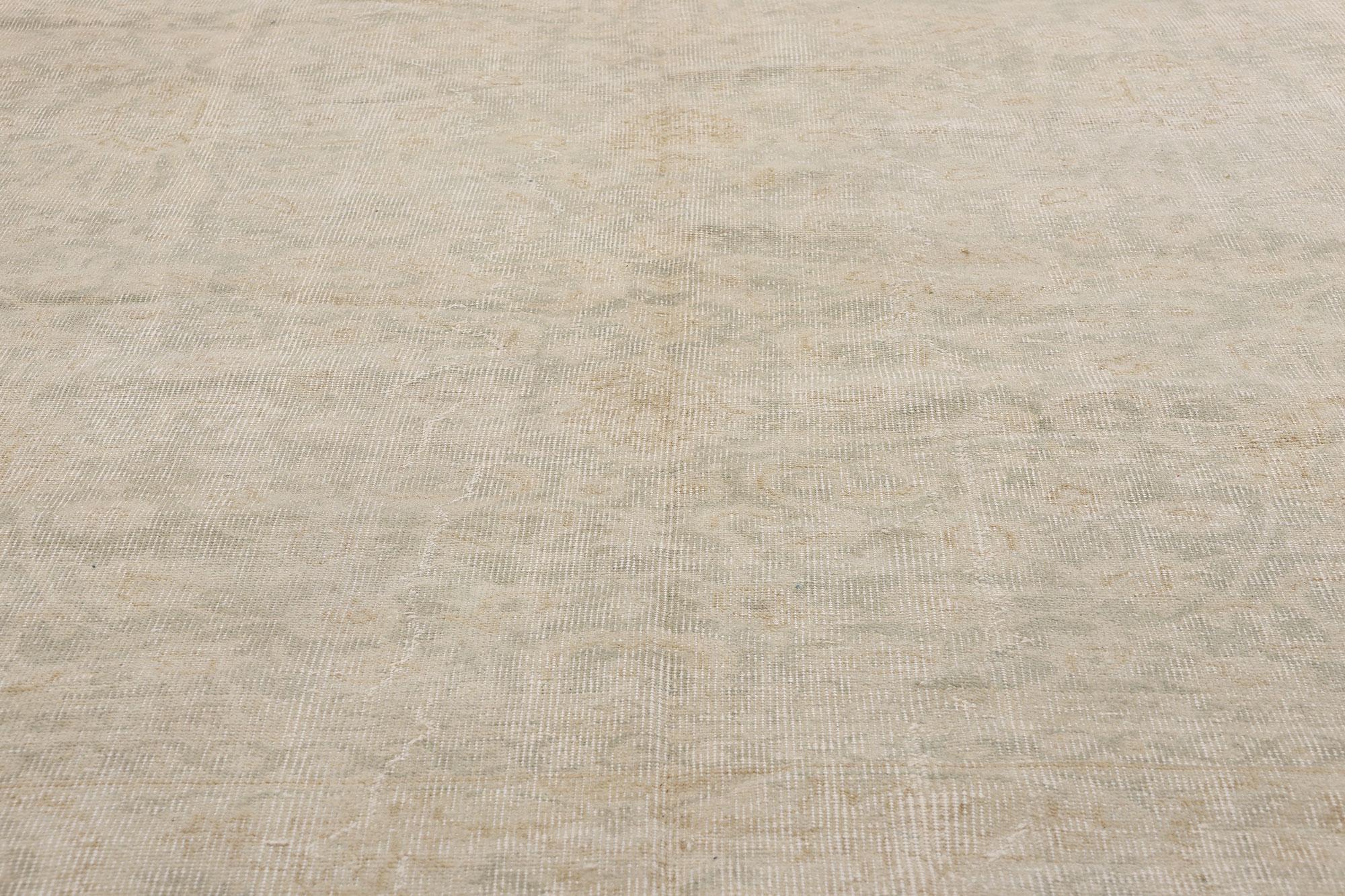 20th Century 1950's Turkish Sivas Carpet with Modern Style For Sale