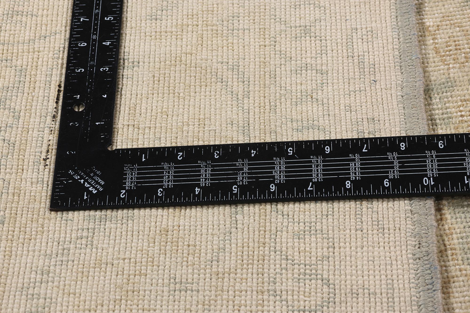 Wool 1950's Turkish Sivas Carpet with Modern Style For Sale