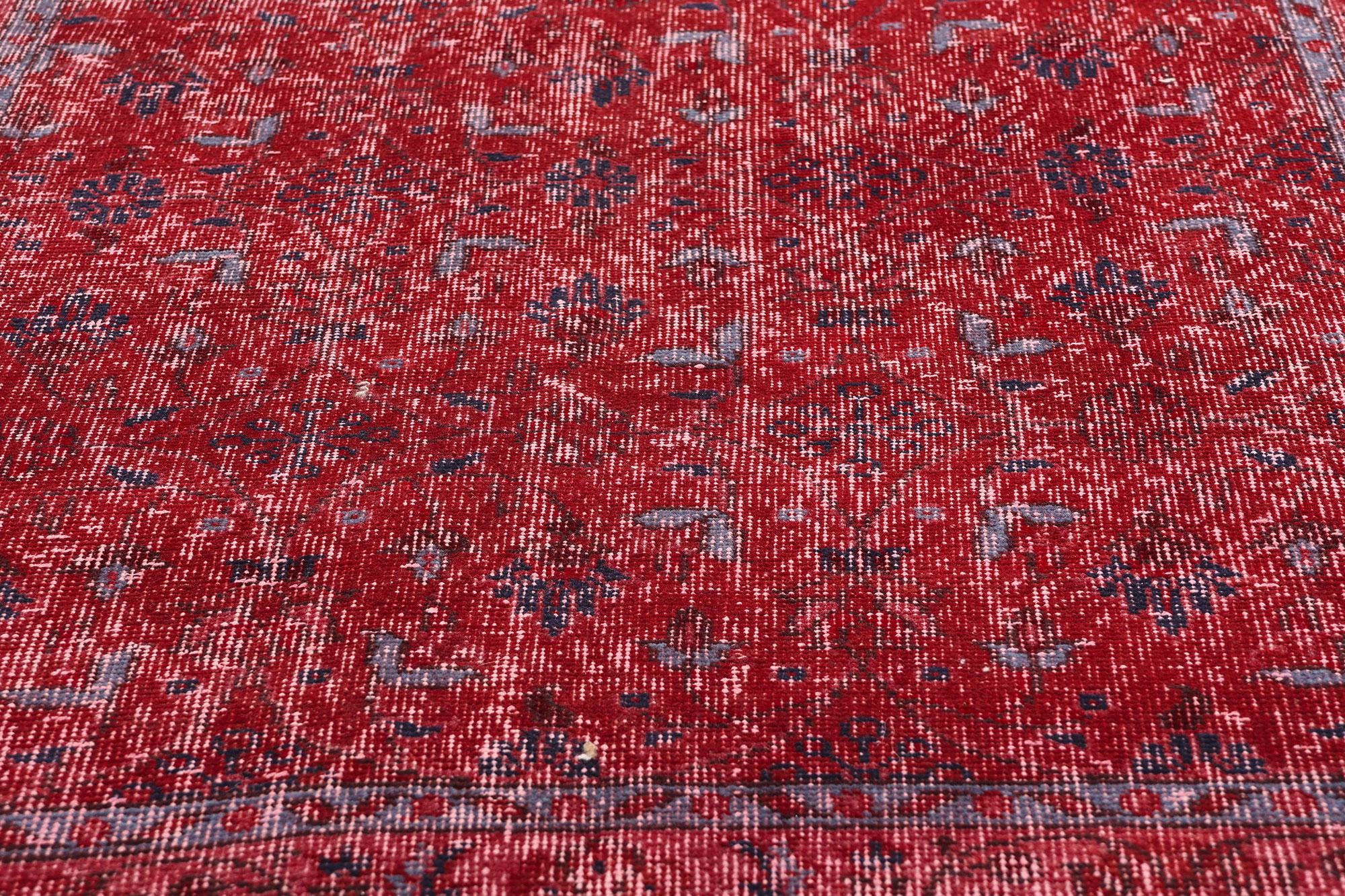 Alfombra Sivas Turca Vintage Desgastada Anudado a mano en venta
