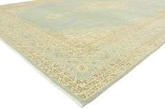 Muted Vintage Turkish Sivas Rug, Timeless Style Meets Gustavian Grace