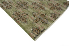 Distressed Vintage Turkish Sivas Rug with Traditional English Rustic Style